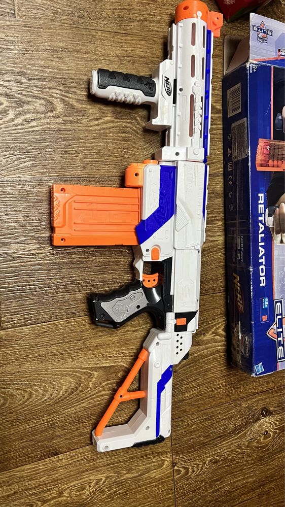 Nerf retaliator бластер трансформер