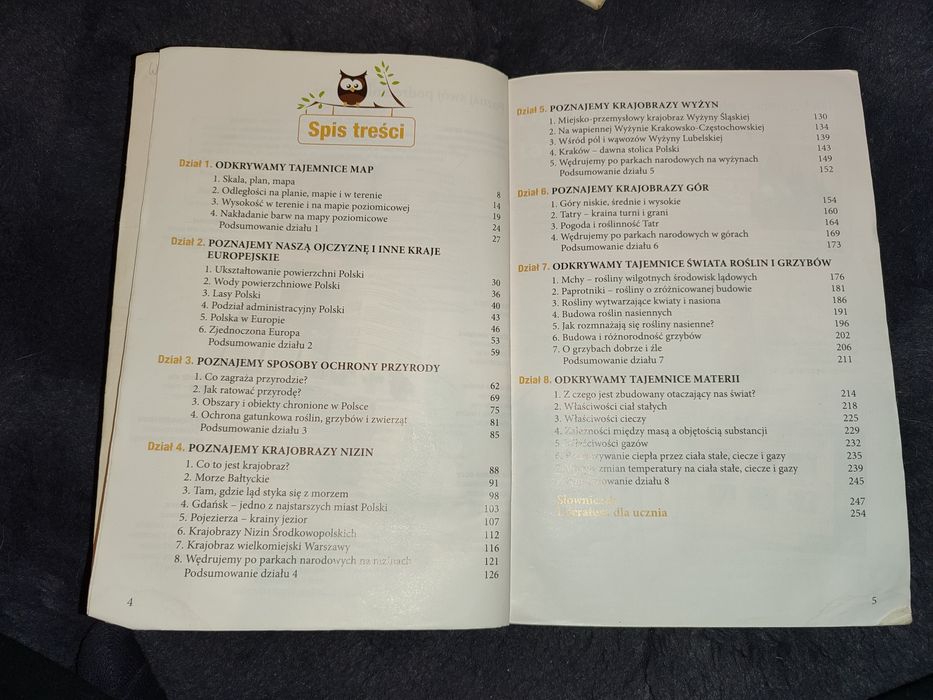 Tajemnice przyrody - podrecznik klasy 5 szkoly podstawowej