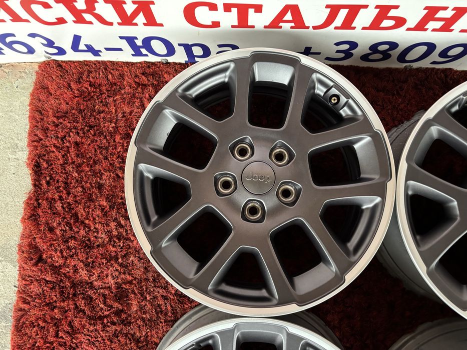 НОВІ ДИСКИ Original Jeep Cherokee Wrangler Dodge Journey R18 5x127
