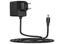 Zasilacz 12V 1A DC 5,5x2,1mm Lonnky 3m kabel uniwersalny czarny