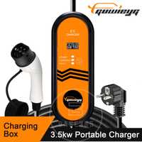 Зарядний пристрій GUWIEYG Type 2, 3.5KW, 16A, 220V, 3.5м кабель