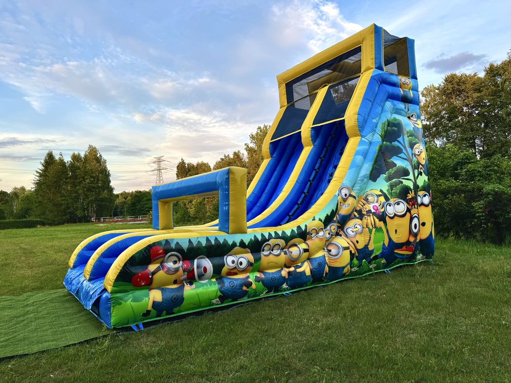 Dmuchaniec MINIONKI - Dmuchana zjeżdżalnia do wynajecia!