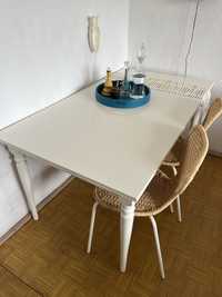 Biały rozkladany stół Ikea Ingatorp