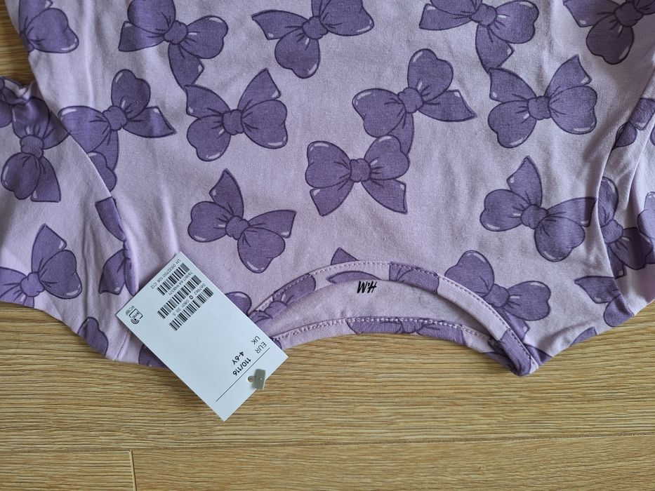 NOWA bluzka H&M kokardki rozmiar 110 116