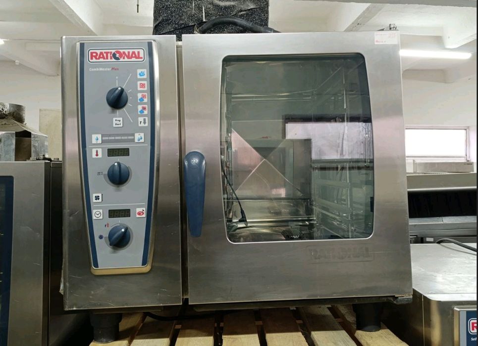 Газовий пароконвектомат. Пароконвекційна піч. Газова піч. Конвектомат.