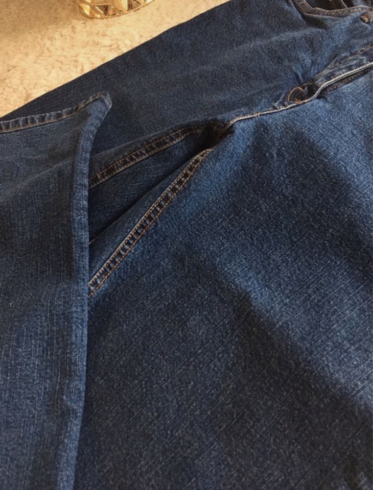 Spodnie jeansy dżinsy proste John Baner