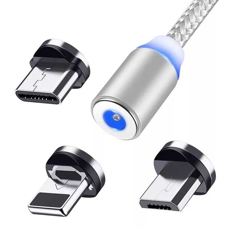 Кабель зарядки Micro USB магнитный