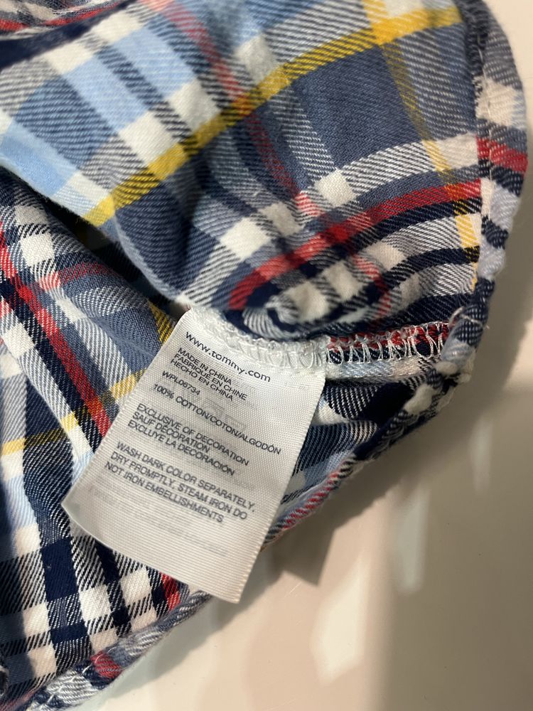 Koszula w krate dla chlopca Tommy Hilfiger