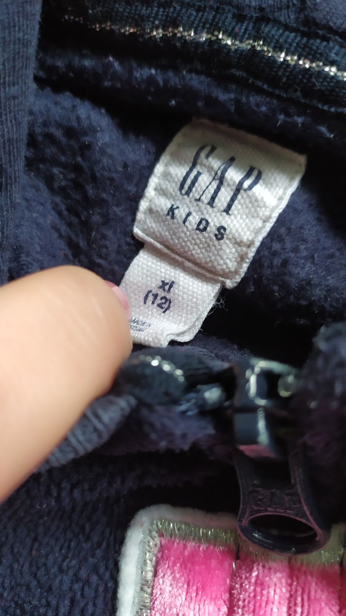 Bluza polarowa Gap dla dziewczynki