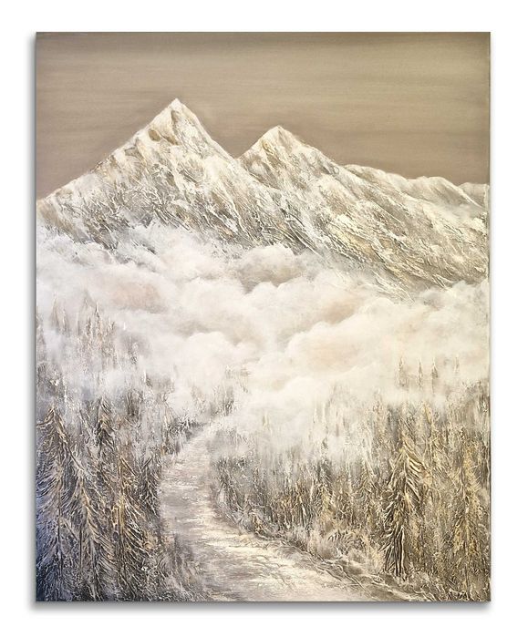 obraz ręcznie malowany