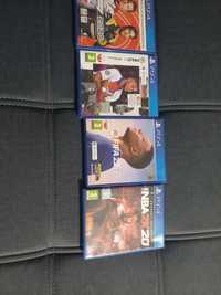 Gry na PS 4 FIFA 22,21 ,NBA, F1