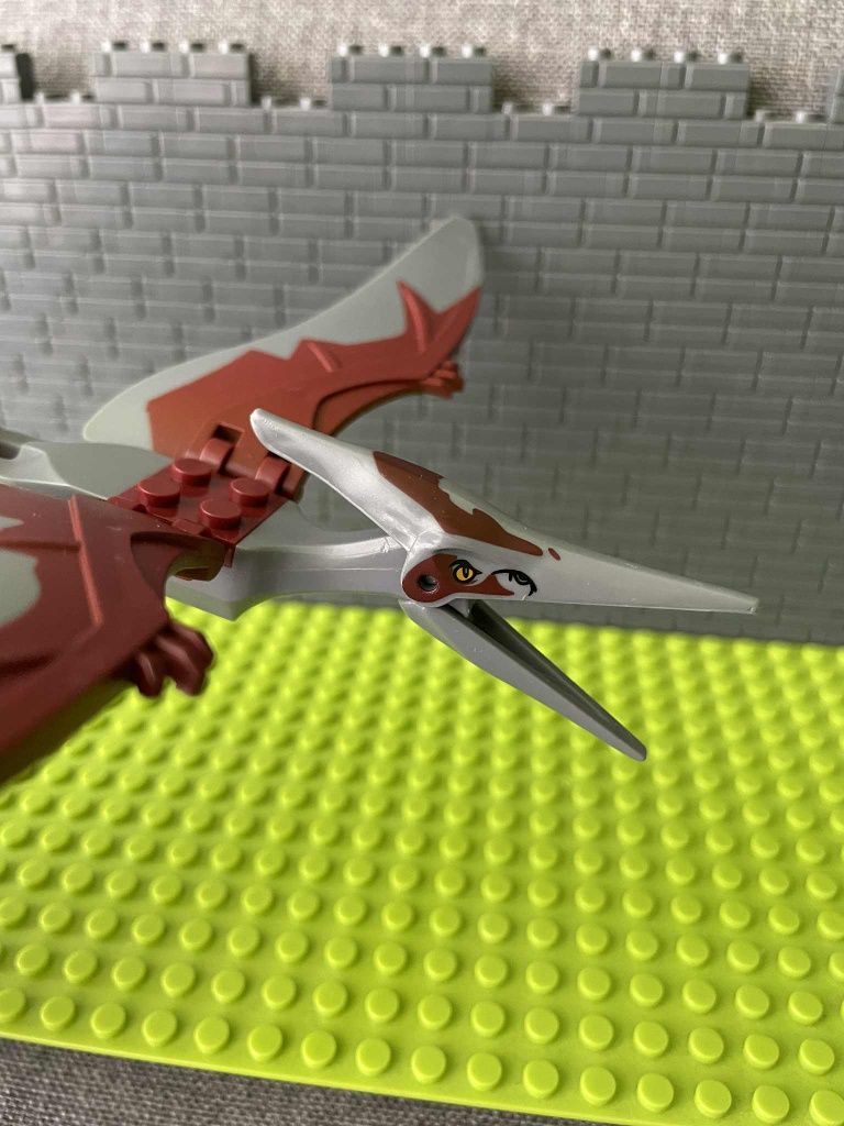 Zestaw 8 dinozaurów Raptor Tyranozaur TRex klocki kompatybilne z LEGO