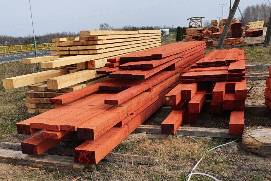 Więźba dachowa  , deski , łaty , kontrłaty certyfikat CE