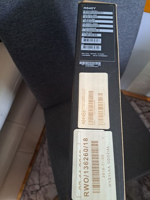 Laptop Asus R540Y, 15,6", 4GB, 240SSD, proc.AMD E1, stan idealny