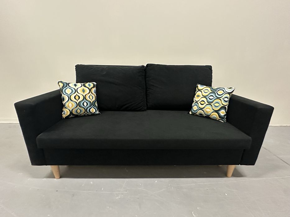 Kanapa, sofa, pojemnik, funkcja spania, poduszki