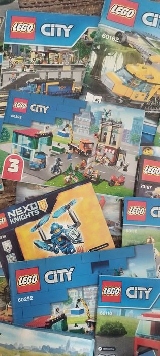 Lote Lego manuais mais de 2 kgs