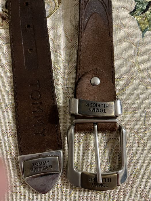 Чоловічий шкіряний ремінь Tommy Hilfiger
