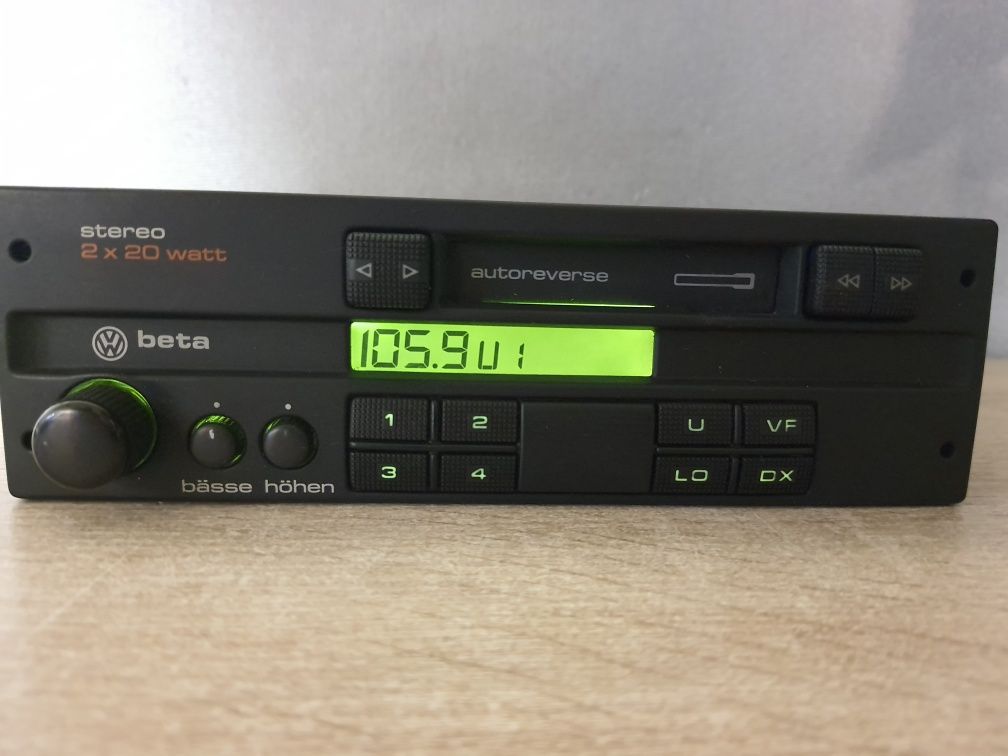 Radio Oryginalne Volkswagen BETA 3 III VW Golf Corrado Passat Gamma