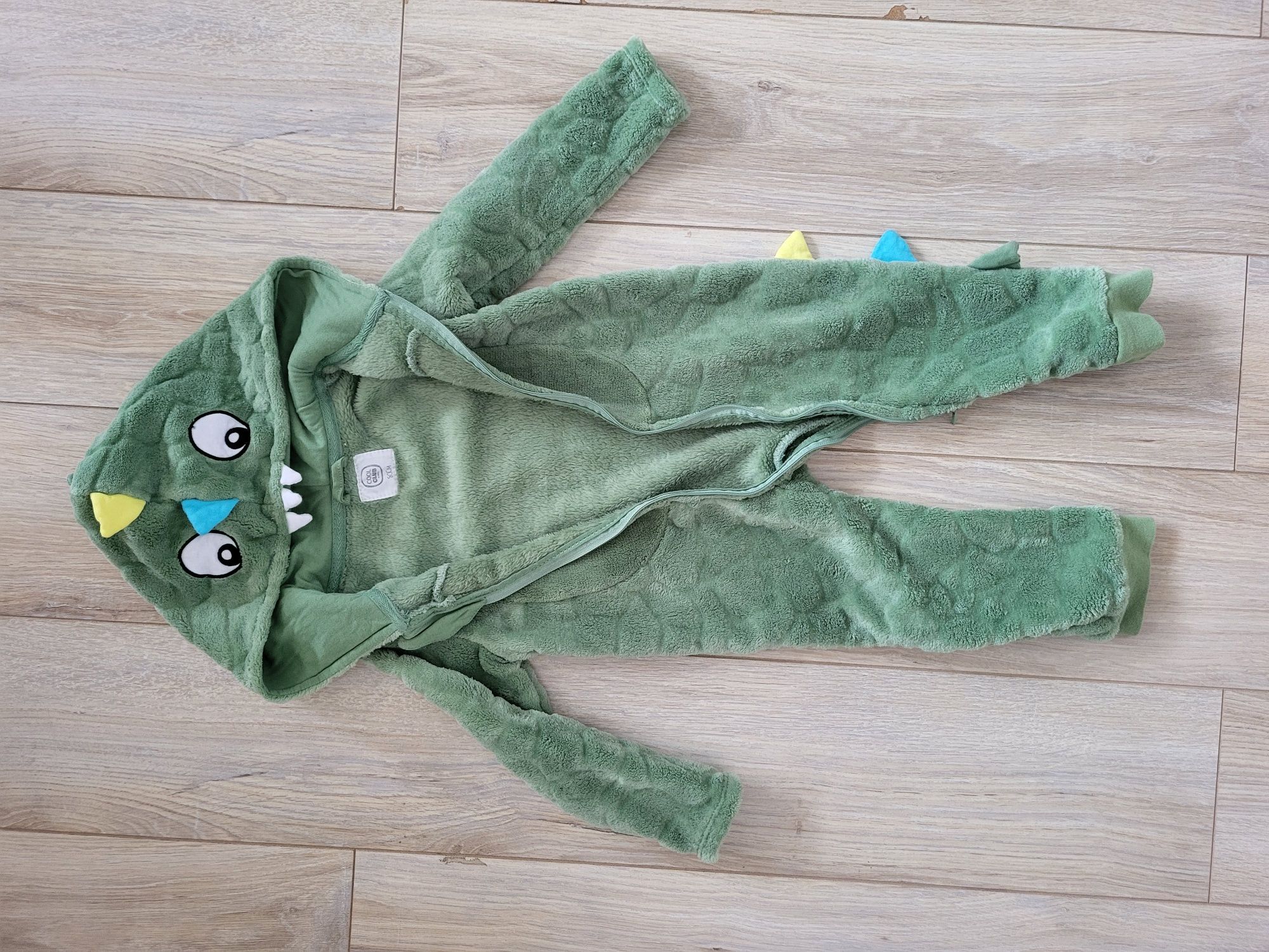 Dziecięcy Kombinezon, strój krokodyl r.80, Cool club, smyk. Onesie