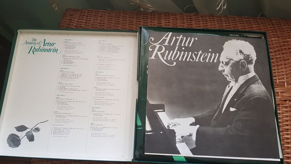 The artistry of Robert Rubinstein,  6 discos vinil