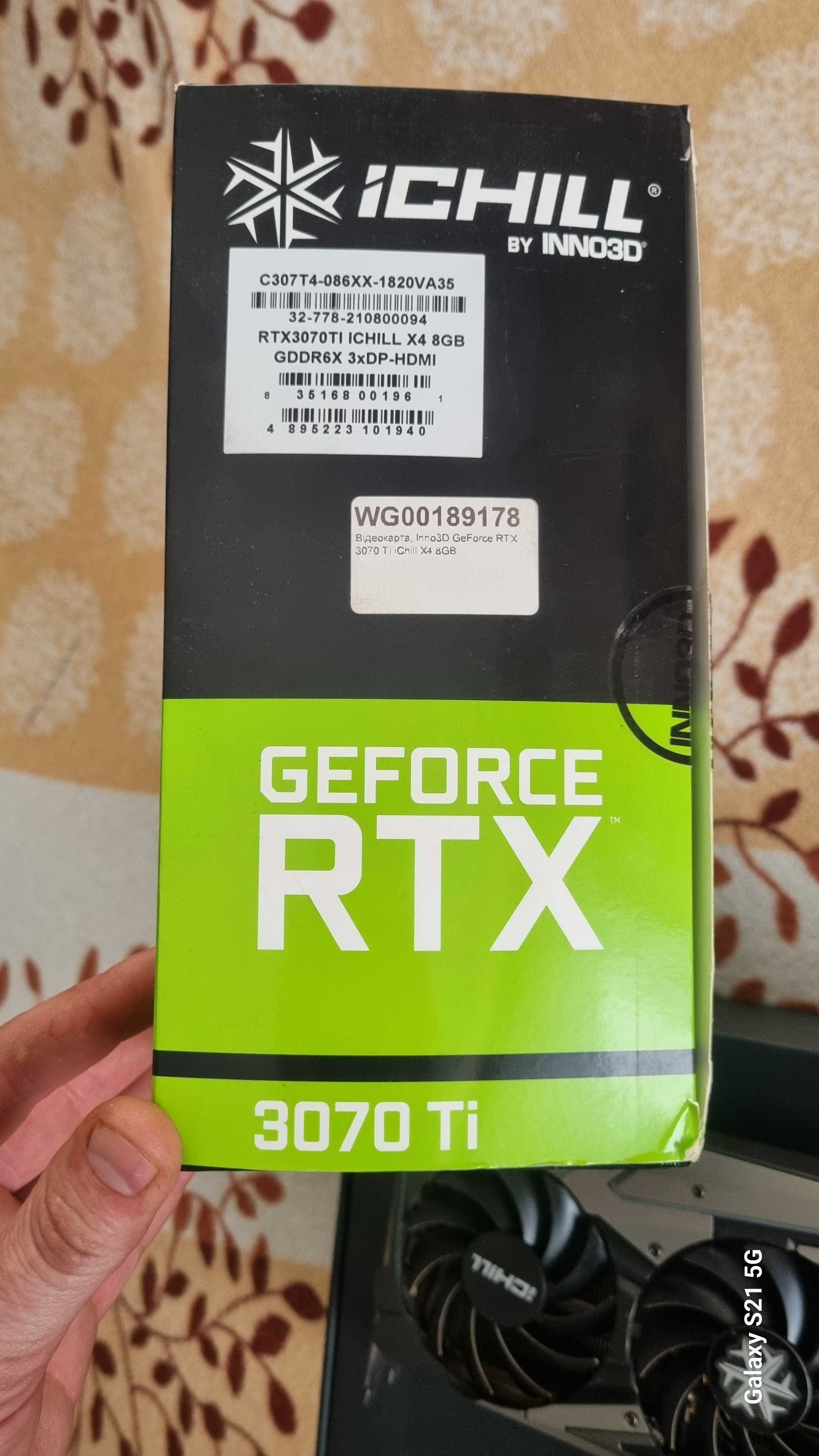 RTX 3070 Ti iChill X4 8GB GDDR6X (256bit)