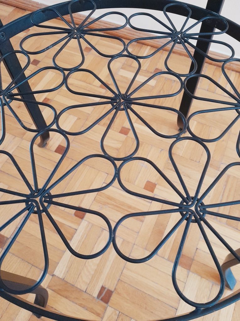 Stolik kawowy, szklany blat Ikea Klingsbo