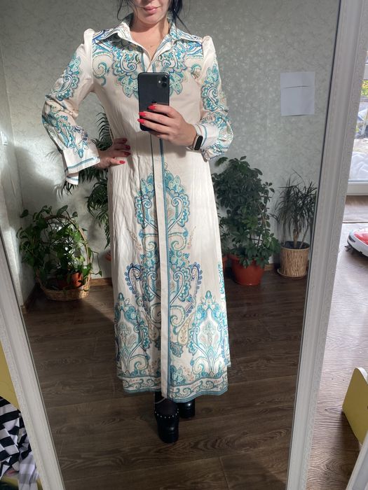 Неймовірна довга сукня оверсайз великі розміри