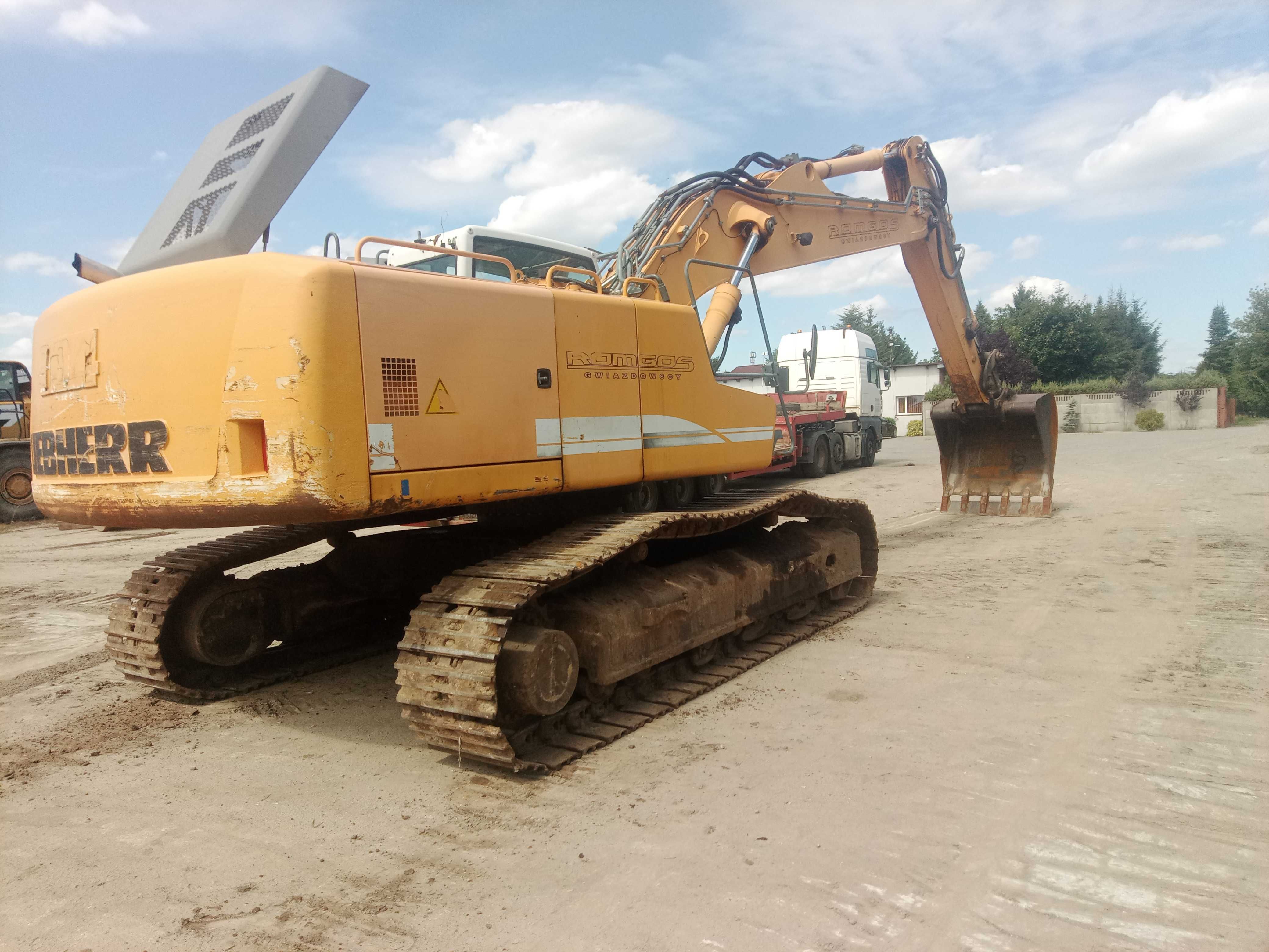 Sprzedam części do koparki liebherr 934c