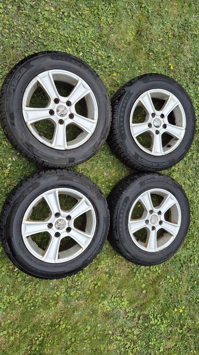 Koła alufelgi 5x112 15 cali Opony zimowe 195 65 r15 z 2022 roku