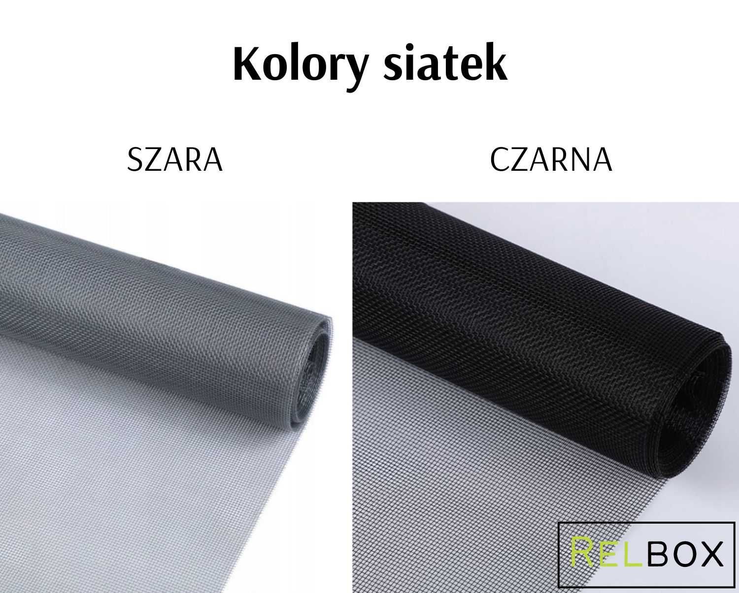 Moskitiera aluminiowa ramkowa na wymiar, szybka realizacja! Relbox.pl