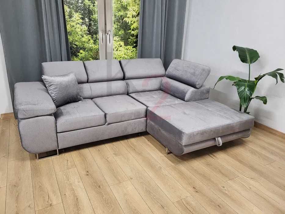Narożnik ARTEON Mini POD WYMIAR Sofa USB Kanapa Łóżko Rogówka + GRATIS