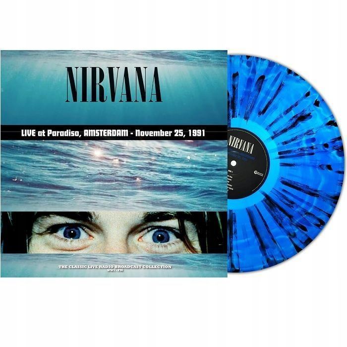 NIRVANA - Live At Paradiso Amsterdam 25.11.1991 DELUXE LAGOON VINYL [E