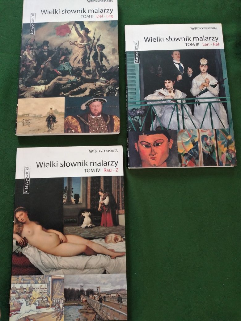 Wielki słownik malarzy tom 2,3,4