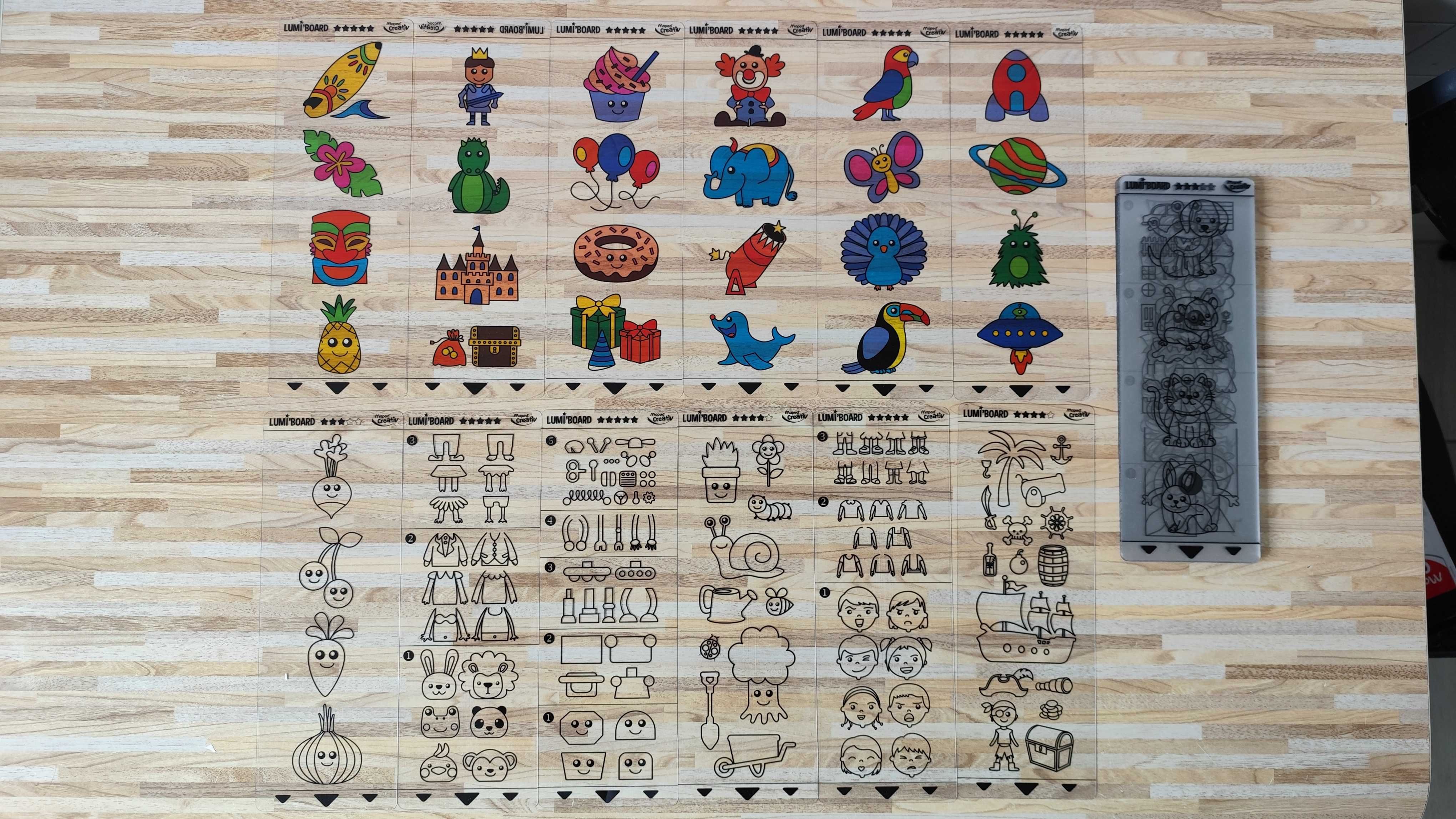 Lumi Board - Podświetlana tablica do odrysowywania - Maped Creativ