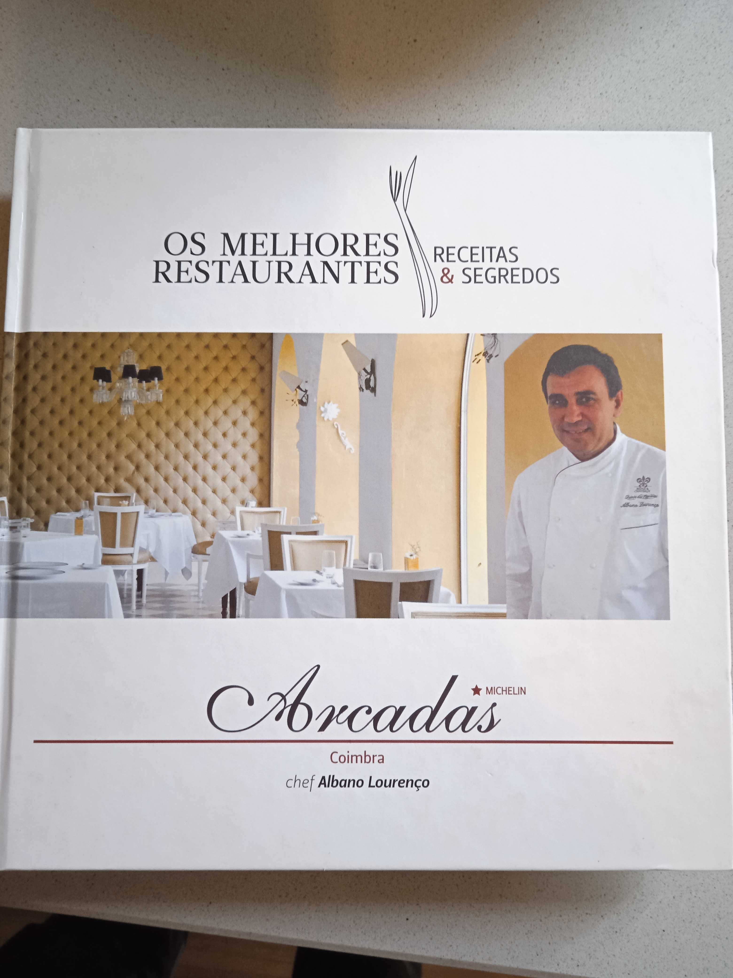 Livro - Os melhores Restaurantes ' Arcadas'