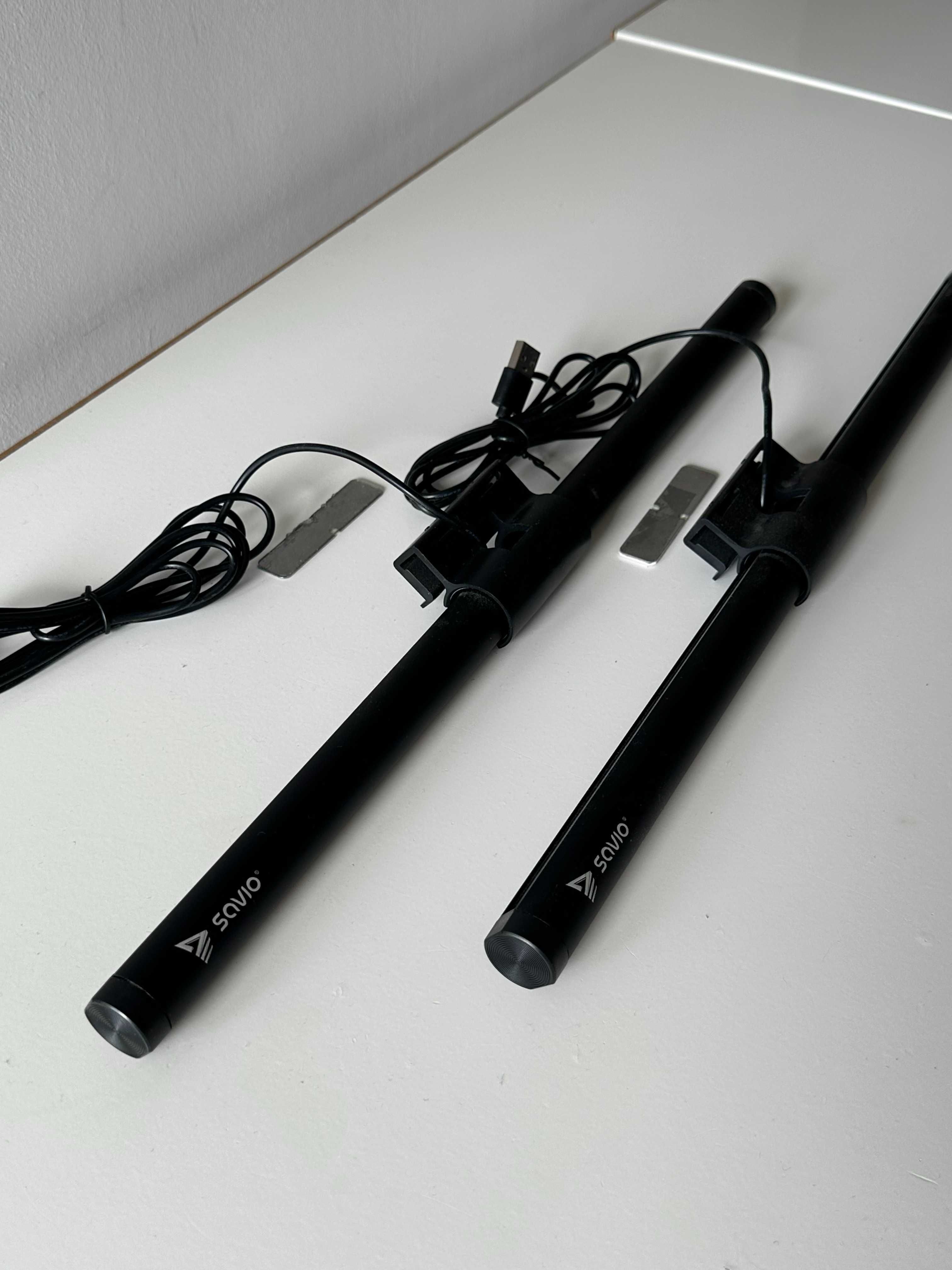 Lampka na monitor SAVIO Light Bar RGB - dwie sztuki