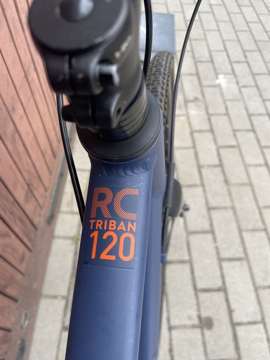 Rower Gravel na bazie Triban RC120 roz. M - 1x10 Microshift XLE