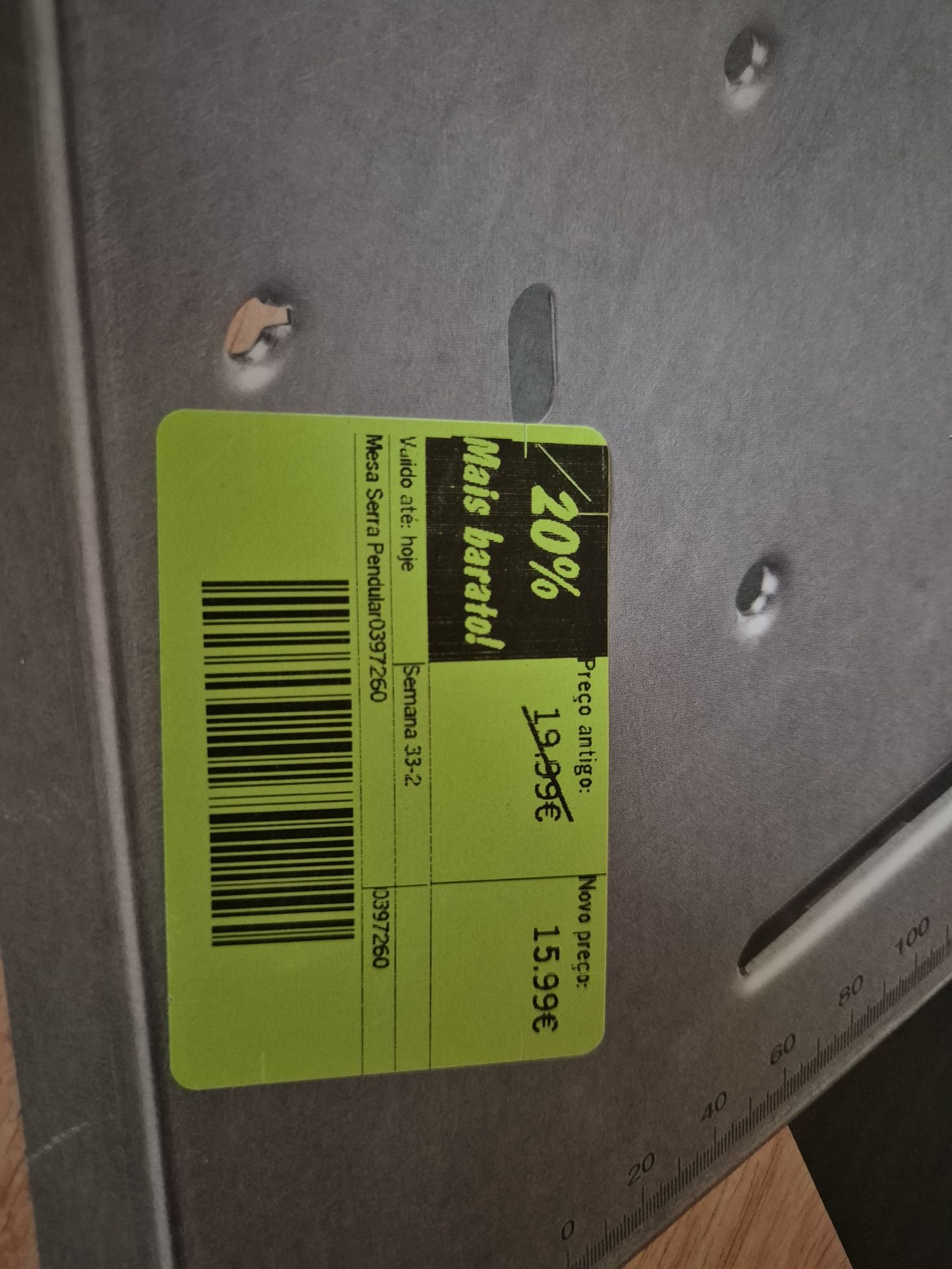 Mesa de cortar Lidl nova