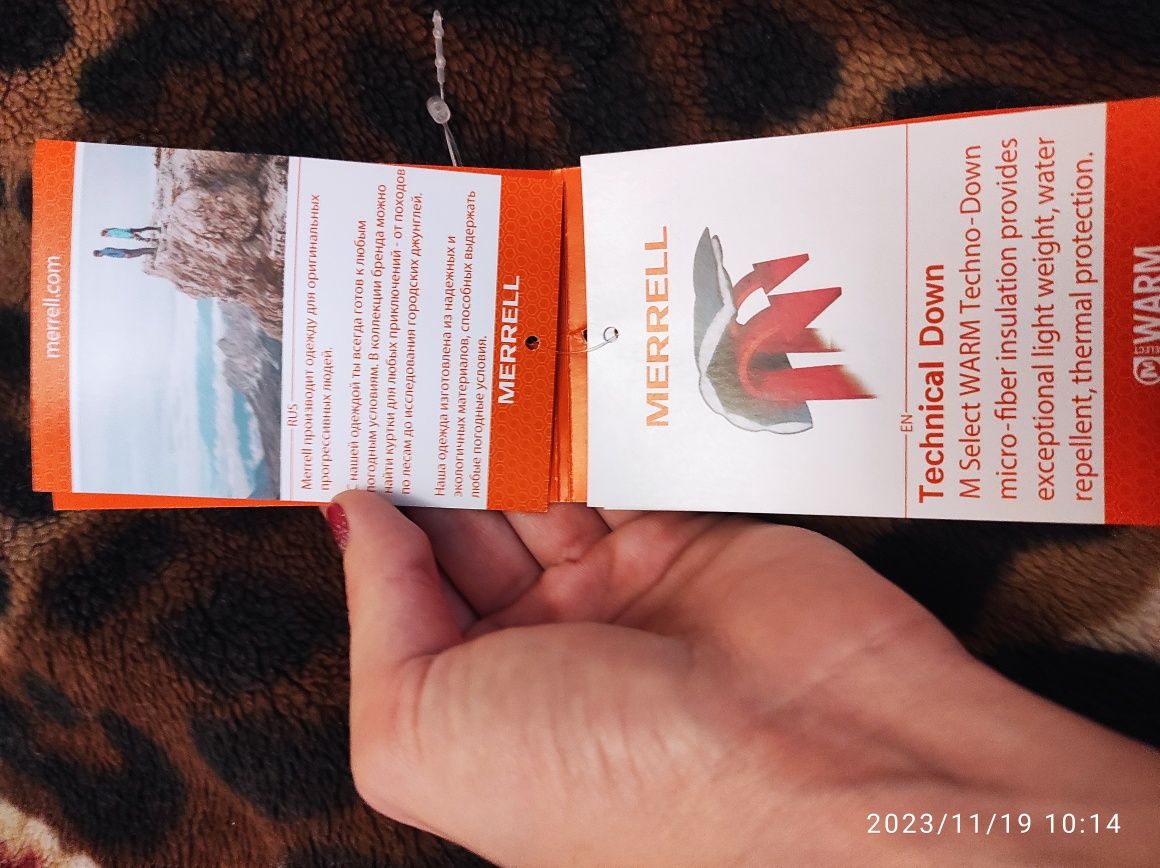 Зимова куртка парка Merrell 48 розмір жіноча
