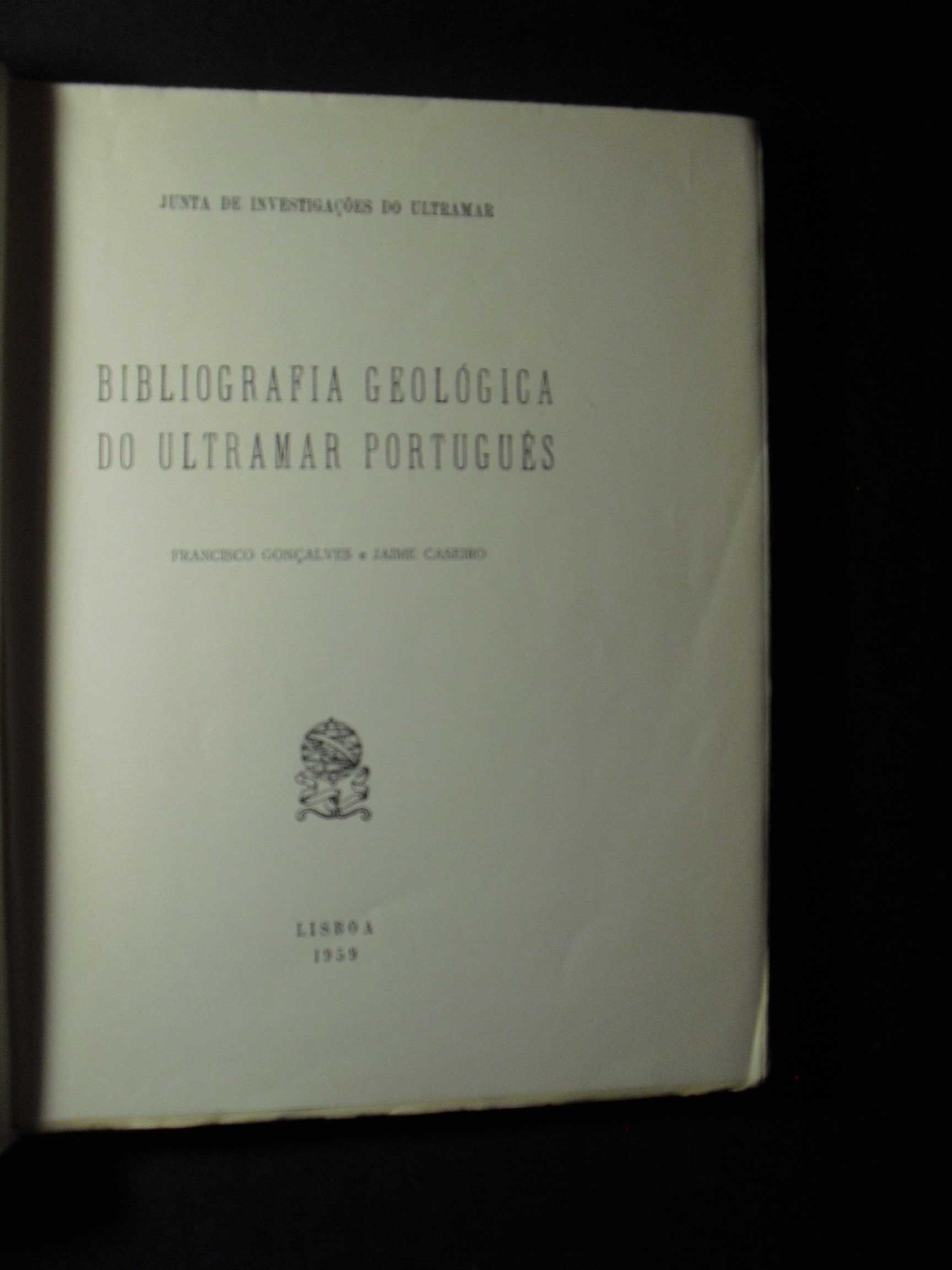 Gonçalves (Francisco);Bibliografia Geológica do Ultramar