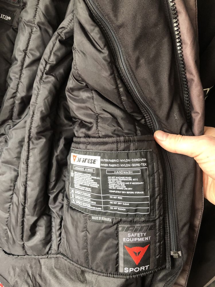 Dainese Gore tex мото куртка розмір 42 cordura