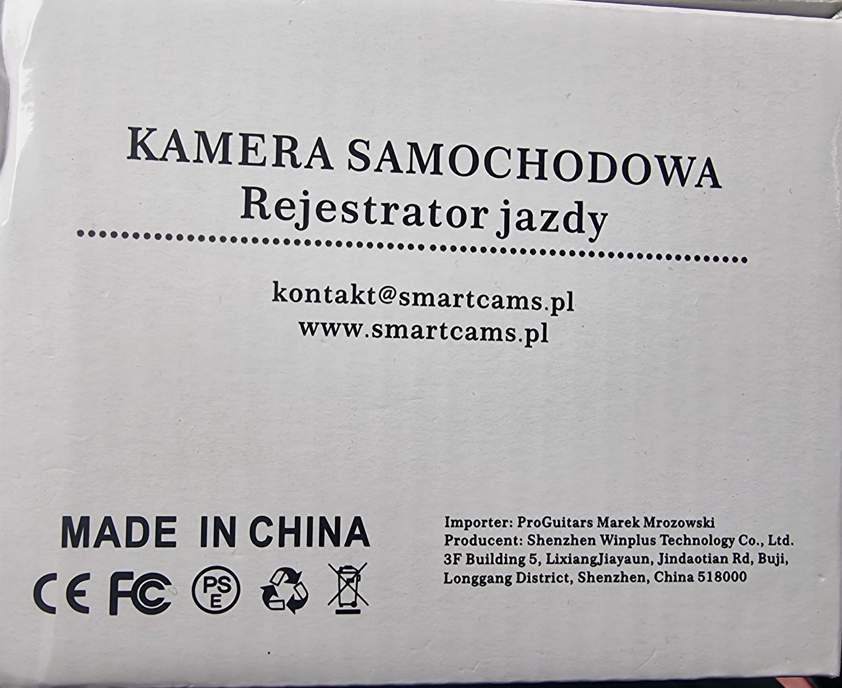 Kamera samochodowa rejestrator jazdy