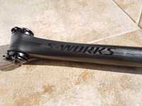 sztyca Specialized S-Works 30,9mm x 410mm, CARBON