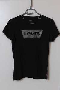 Levi's koszulka black czarna rozmiar M