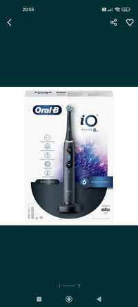 Szczoteczka elektryczna Oral-B iO Series 8N czarna OPIS