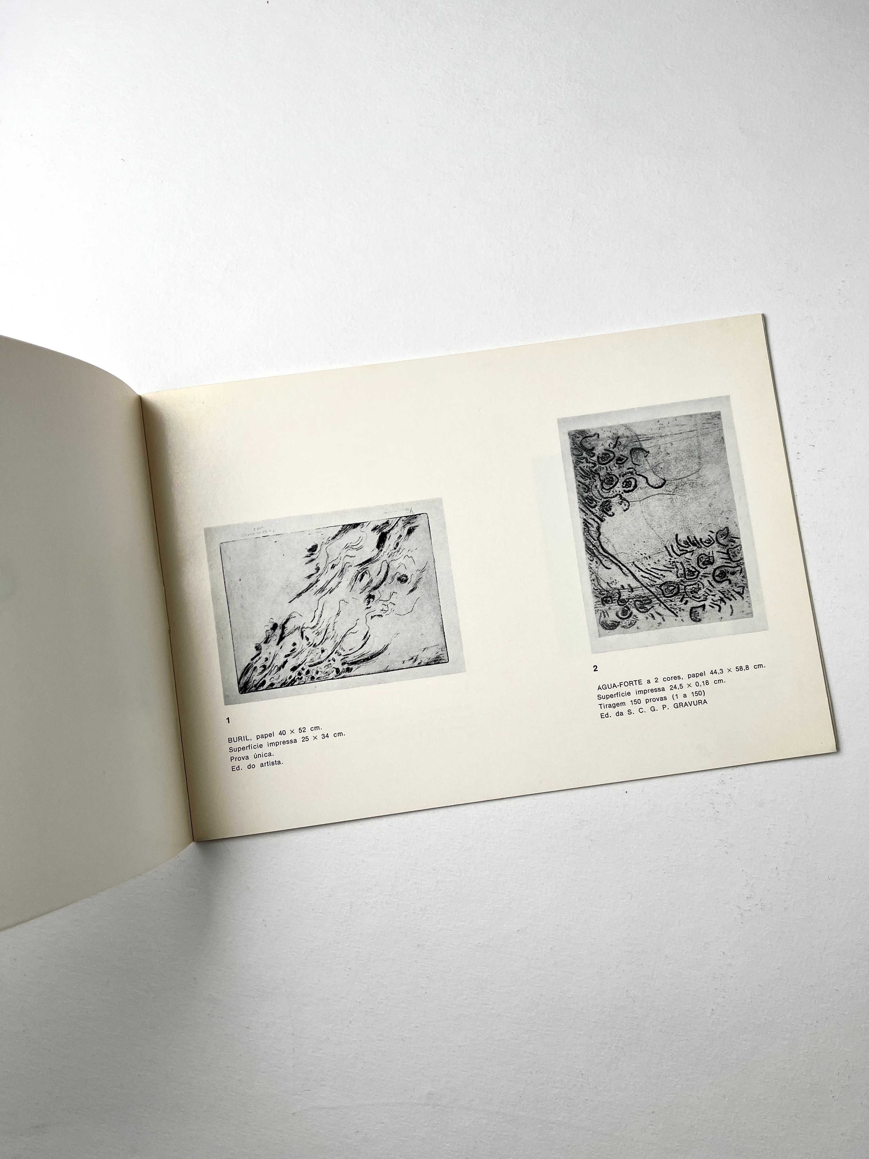Manuel Cargaleiro Retrospectiva Galeria de São Francisco 1972