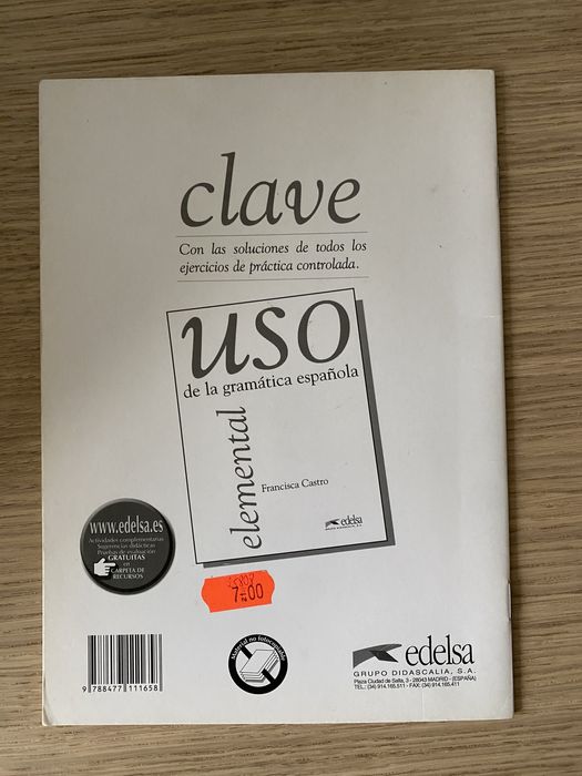 zestaw ksiazek do nauki hiszpanskiego USO