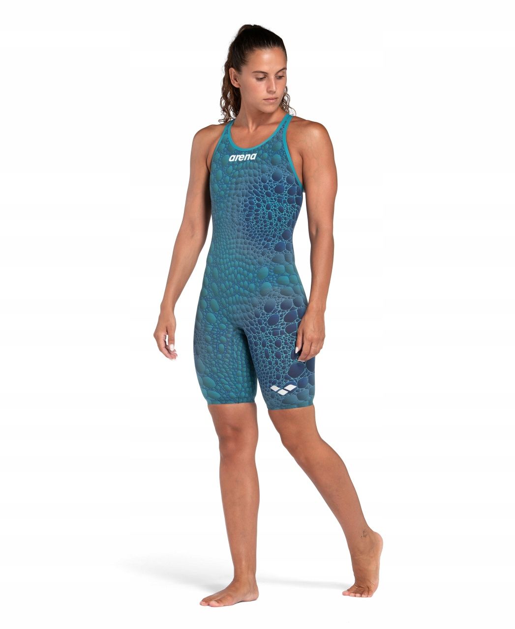 Strój startowy damski skóra pływacka Arena Carbon Air2 Abyss Cayman R.
