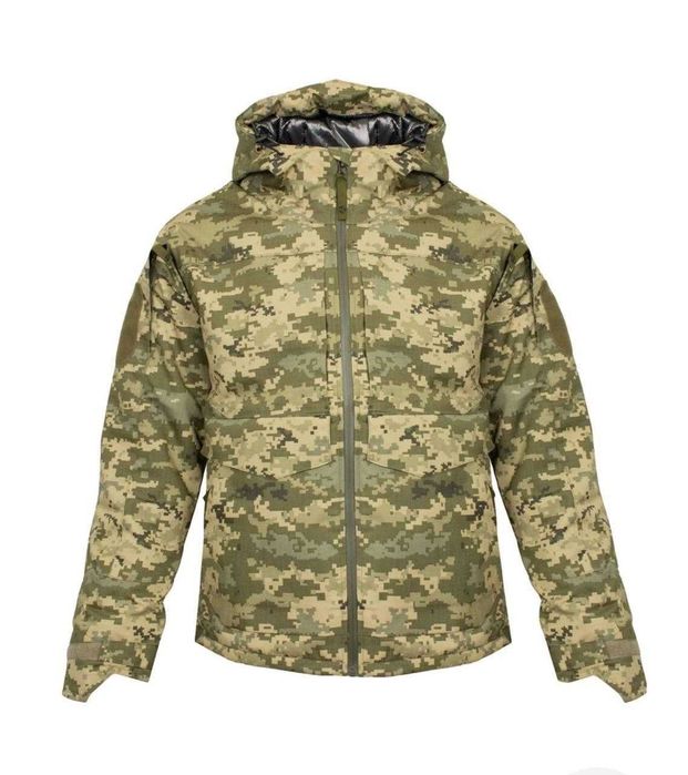 Тактична військова зимова куртка Call Dragon М65 піксель S-3XL омніхіт