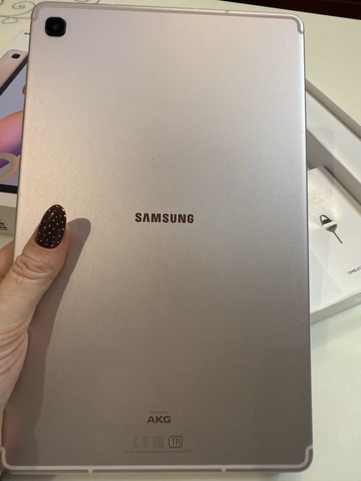 Планшет+чохол оригінал Samsung Tab S6 Lite,рожевий